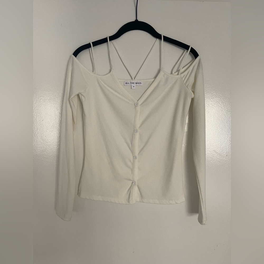 Off the Shoulder Revolve Top